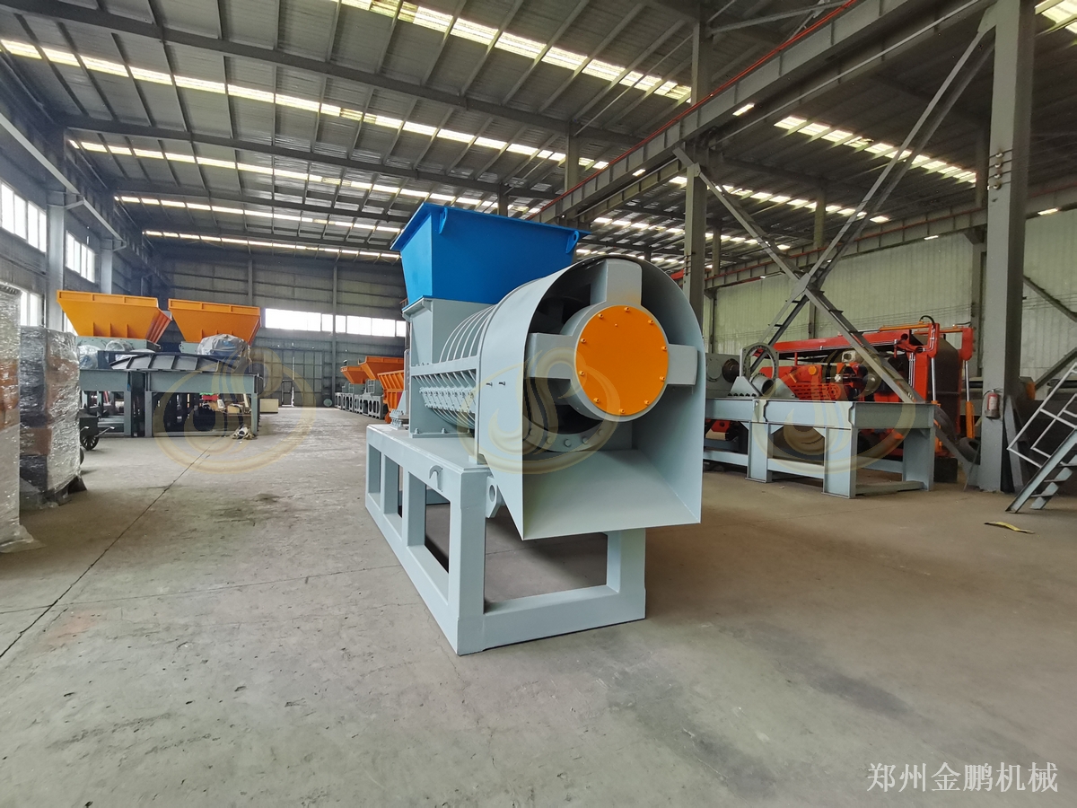 郑州金鹏布料破碎机用于废旧纺织品减容