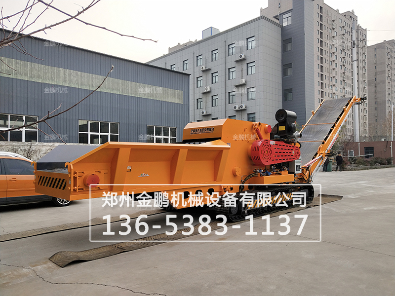 郑州金鹏大型木材粉碎机在生物质燃料加工中的应用